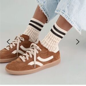Dolce Vita Brown Suede Sneakers - Brand New!